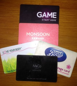 Loyalty cards