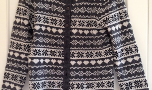 Grey patterned jumper Primark bargain