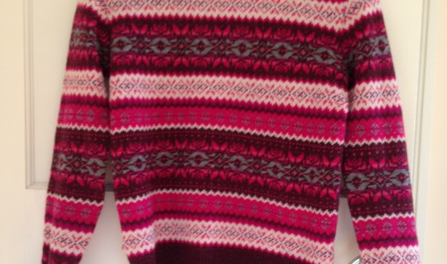 Winter jumper from Primark £14