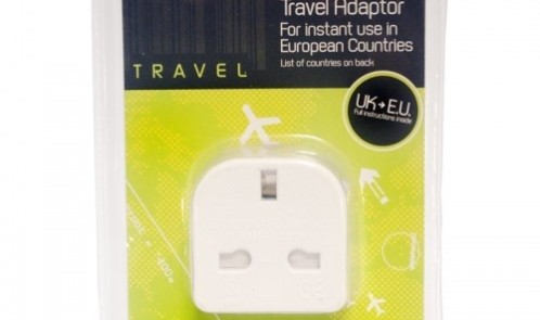 Travel adapter uk to euro