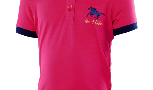 CHILDRENS RIDING POLO SHIRT