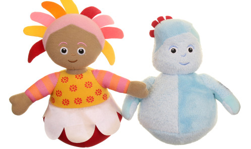 IGGLEPIGGLE AND UPSY DAISY WOBBLE TOYS